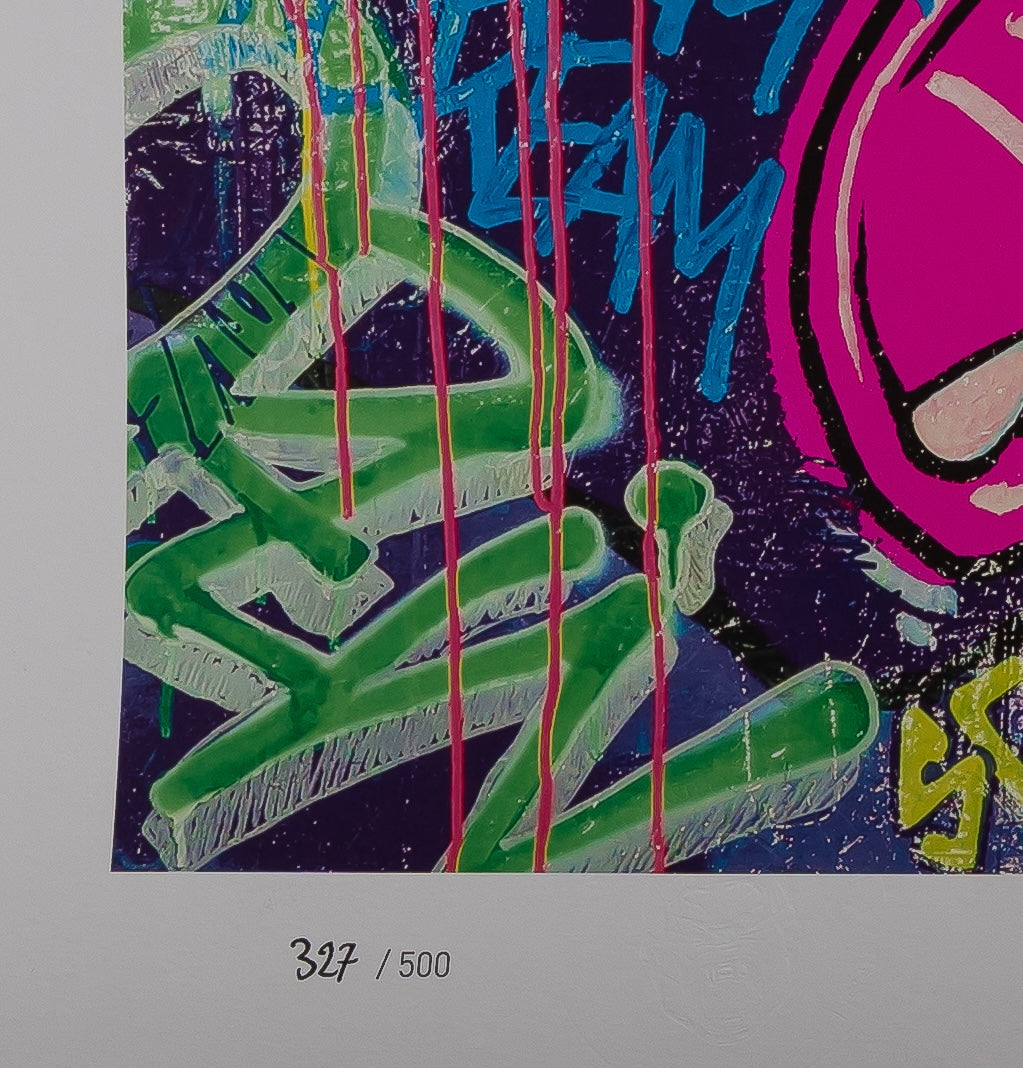 Richard ORLINSKI : RAW (Pink Edition) - Digigraphie signée