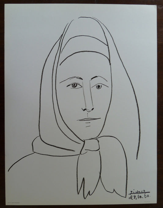 Pablo PICASSO : Femme d'Espagne - Lithographie signée