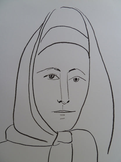 Pablo PICASSO : Femme d'Espagne - Lithographie signée