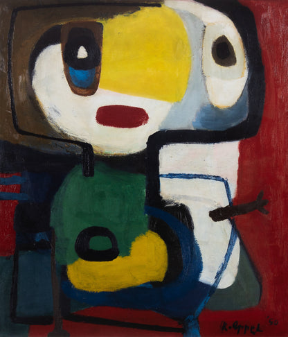 Karel APPEL : Exposition Cobra - Affiche originale signée