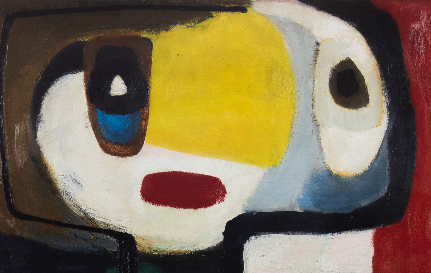 Karel APPEL : Exposition Cobra - Affiche originale signée
