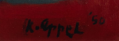 Karel APPEL : Exposition Cobra - Affiche originale signée