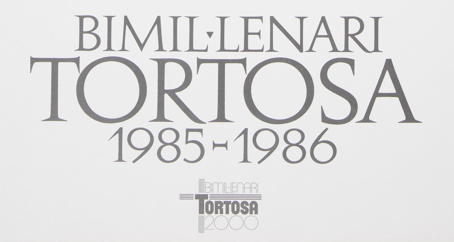 Antoni TAPIES : Tortosa - Affiche originale signée