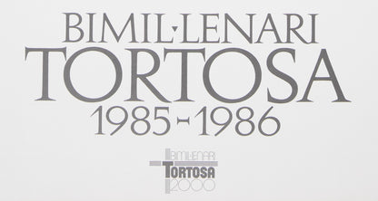 Antoni TAPIES : Tortosa - Affiche originale signée