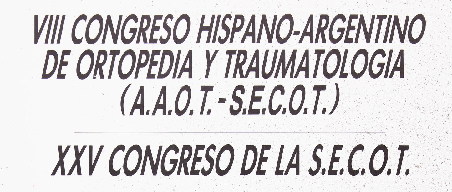 Antoni TAPIES : Congrès de médecine - Affiche originale Signée