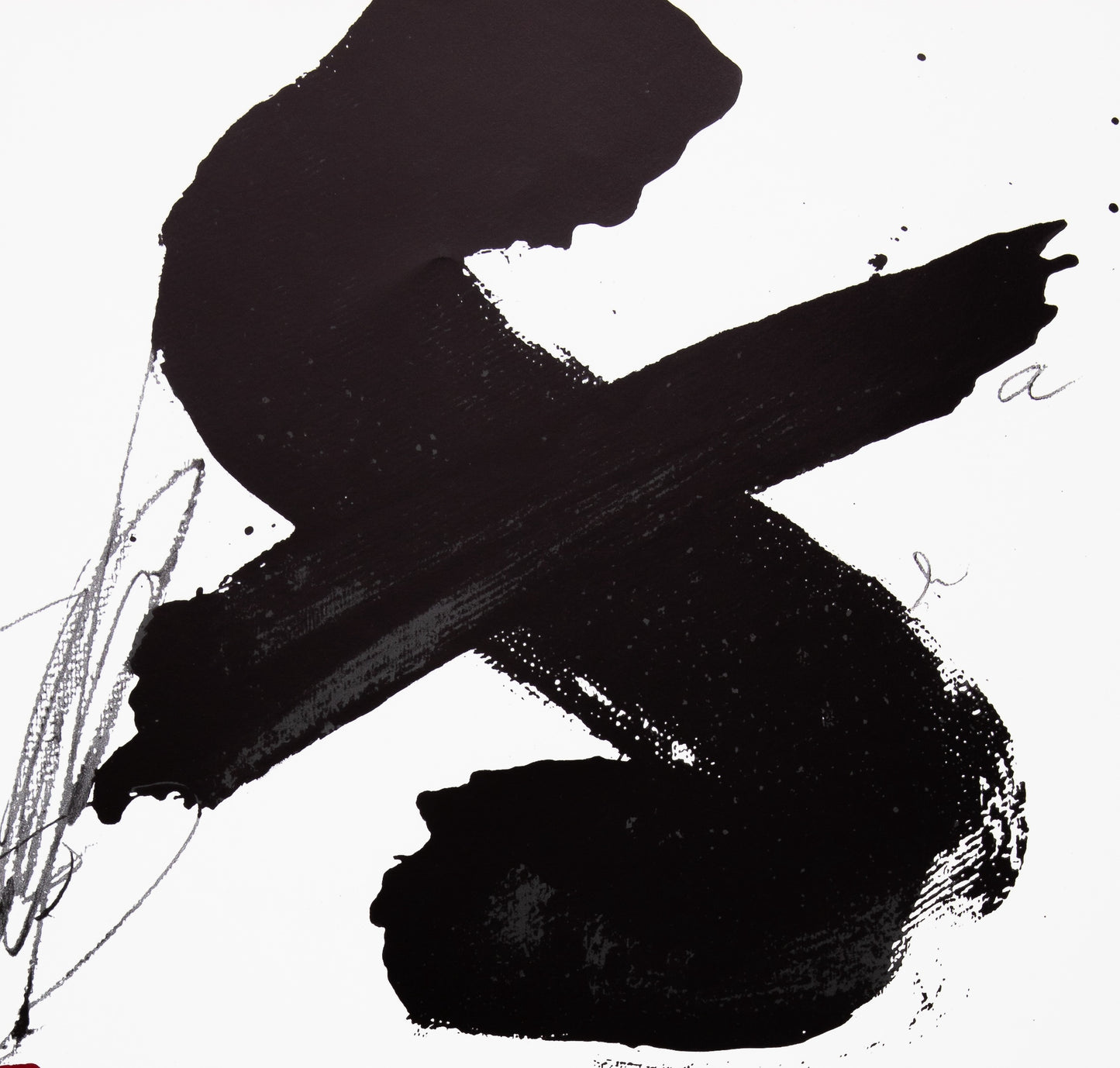 Antoni TAPIES : Etudiant International - Affiche originale signée
