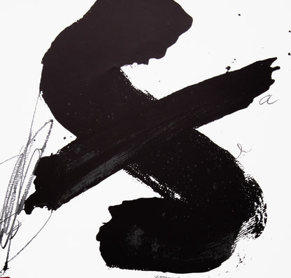 Antoni TAPIES : Etudiant International - Affiche originale signée