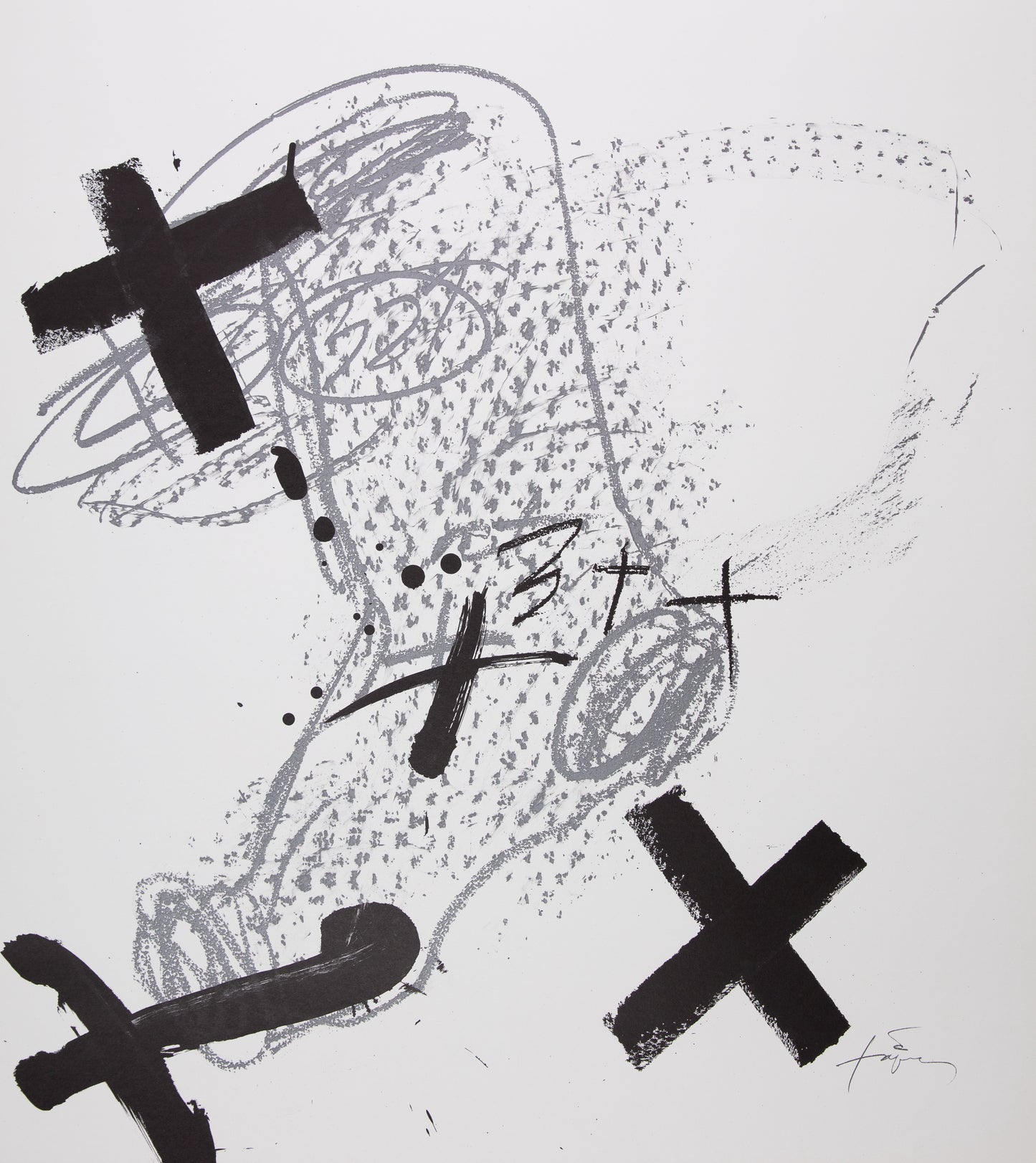 Antoni TAPIES : UIMP - Affiche originale Signée
