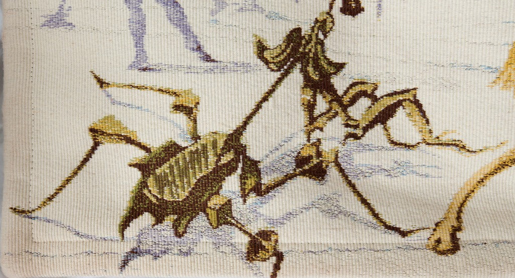 Salvador DALI : Le char de Bacchus - Tapisserie  originale