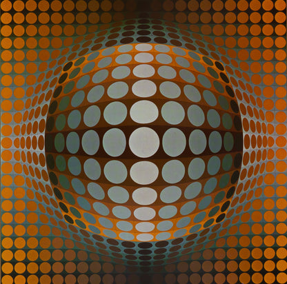 Victor VASARELY : VEGA ZETT 2 - Héliogravure