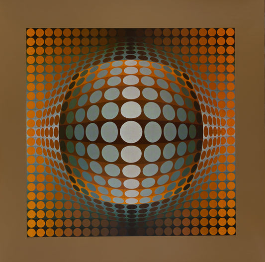 Victor VASARELY : VEGA ZETT 2 - Héliogravure