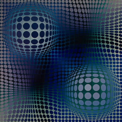 Victor VASARELY : FENY - Héliogravure