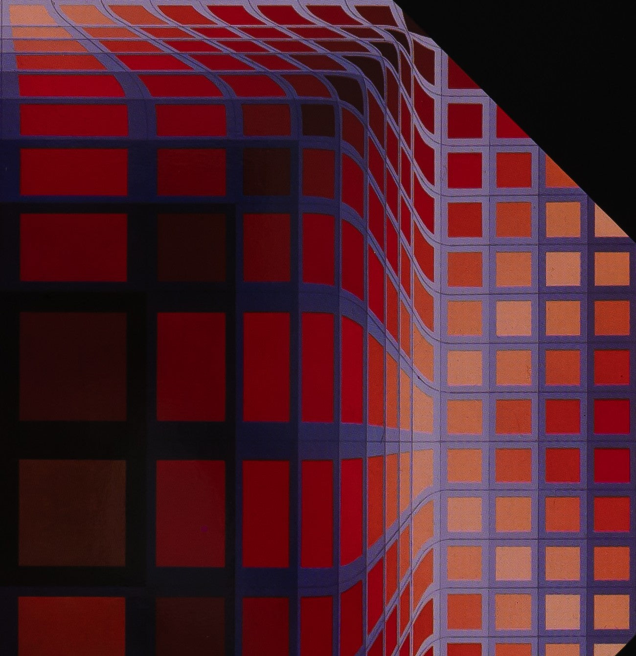 Victor VASARELY : DELL 2 - Héliogravure