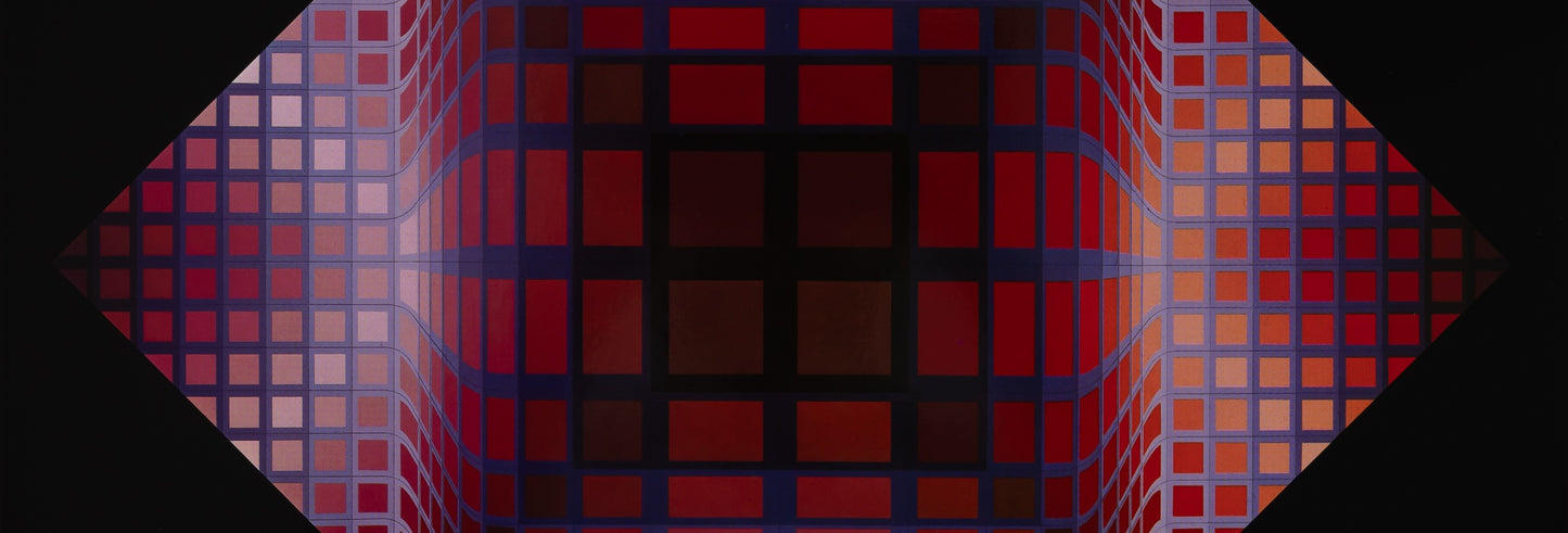 Victor VASARELY : DELL 2 - Héliogravure