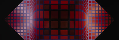 Victor VASARELY : DELL 2 - Héliogravure