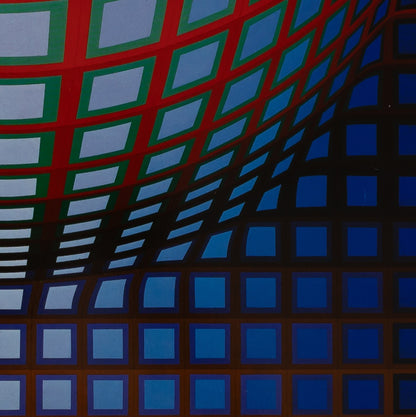 Victor VASARELY : KEZDI VEGA - Héliogravure