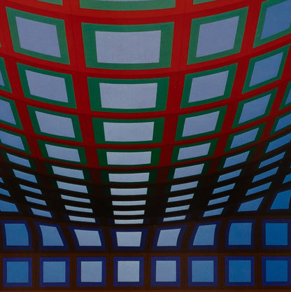 Victor VASARELY : KEZDI VEGA - Héliogravure