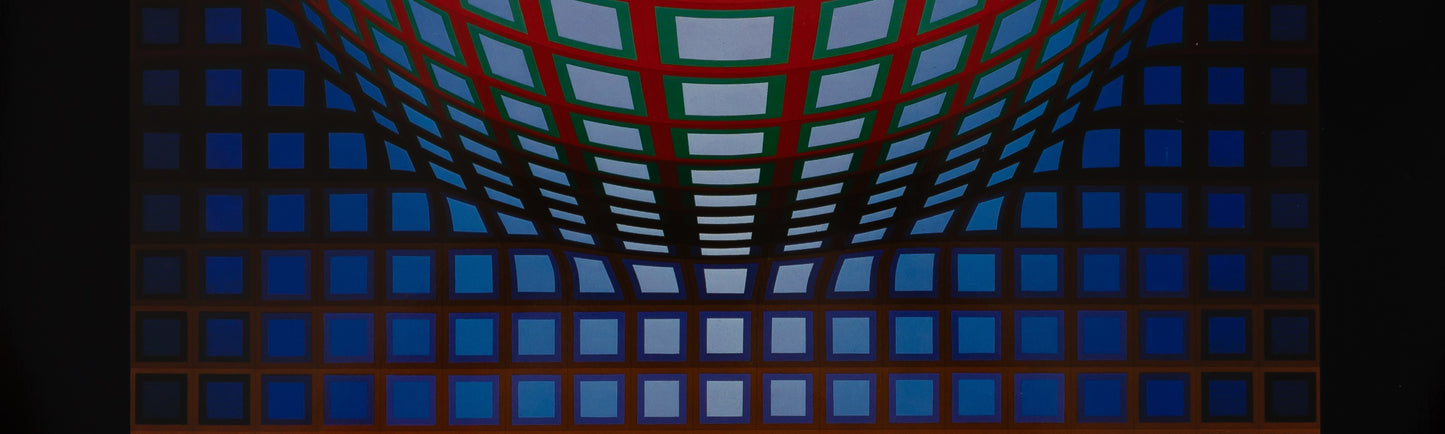 Victor VASARELY : KEZDI VEGA - Héliogravure