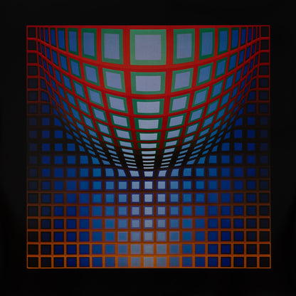 Victor VASARELY : KEZDI VEGA - Héliogravure
