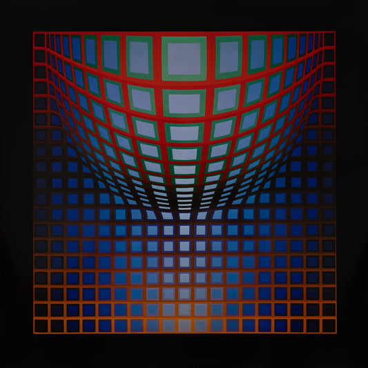Victor VASARELY : KEZDI VEGA - Héliogravure