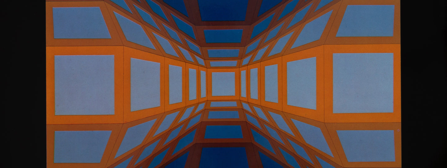 Victor VASARELY : KEK EG II - Héliogravure