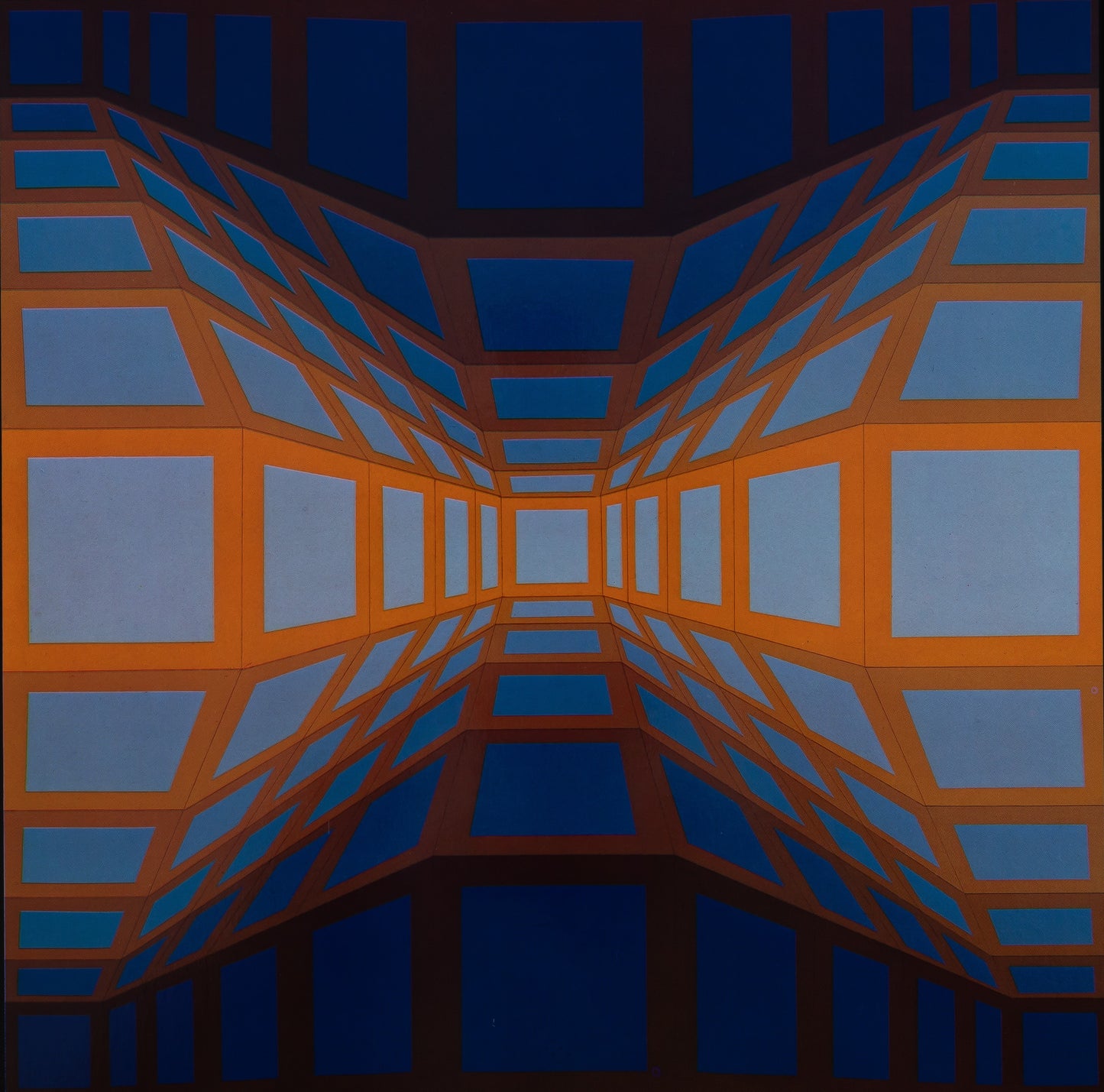 Victor VASARELY : KEK EG II - Héliogravure