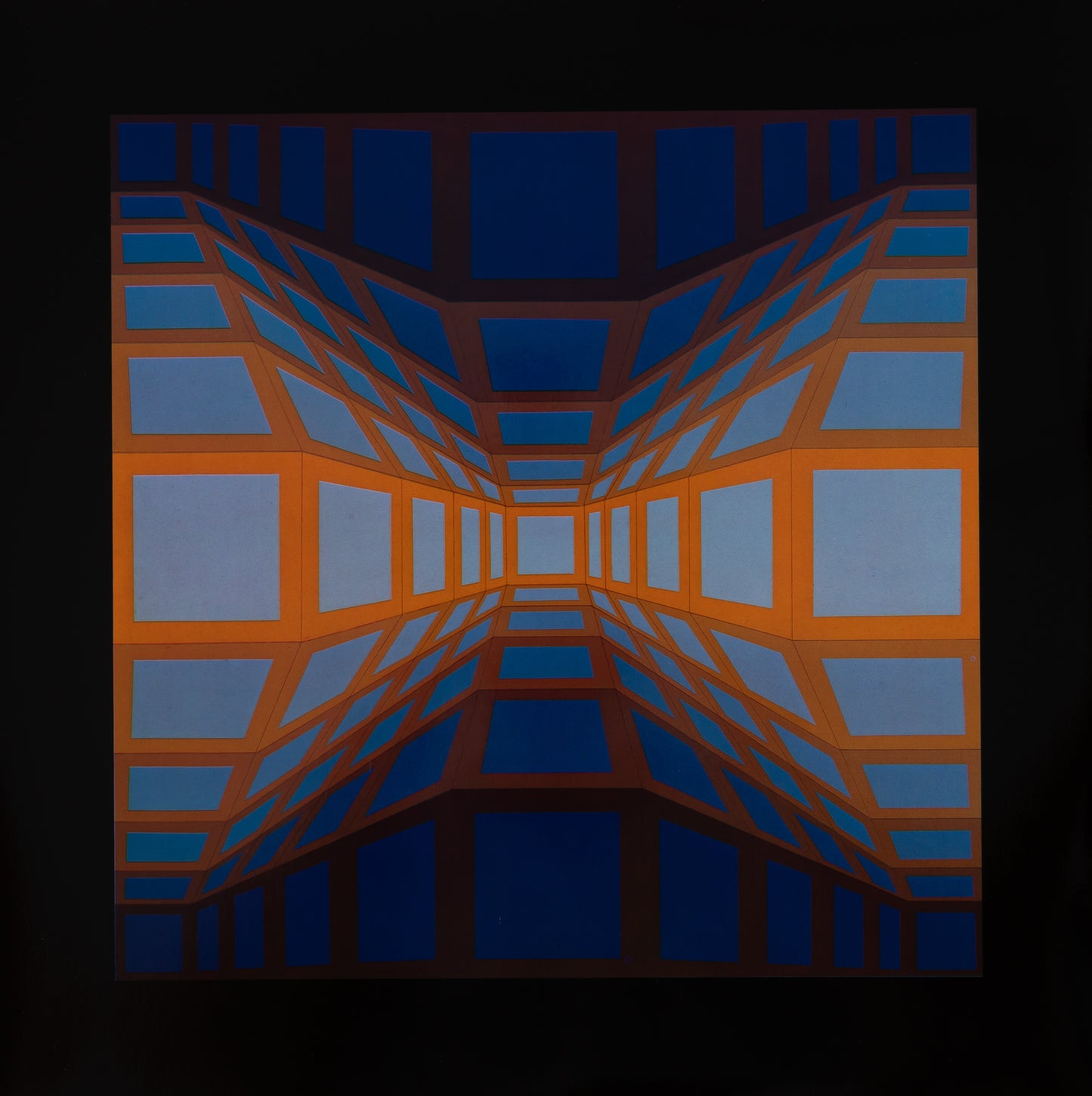 Victor VASARELY : KEK EG II - Héliogravure