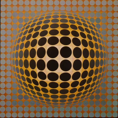 Victor VASARELY : VP 118 et 108 - Héliogravure