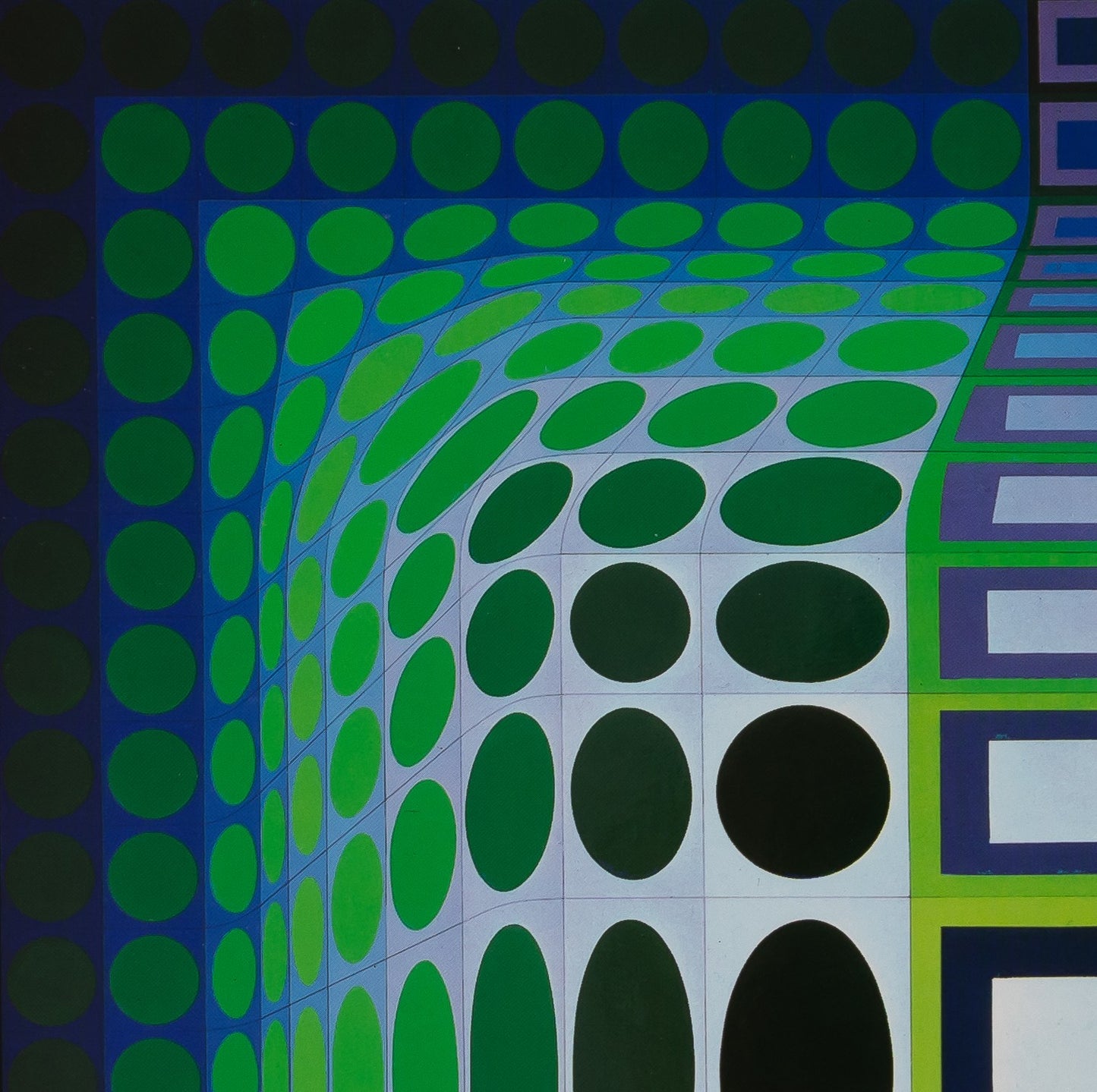 Victor VASARELY : KOSKA KAR - Héliogravure