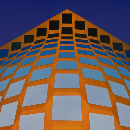 Victor VASARELY : TEGLA HAT - Héliogravure