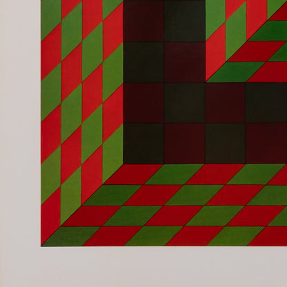 Victor VASARELY : BIDIM - Héliogravure