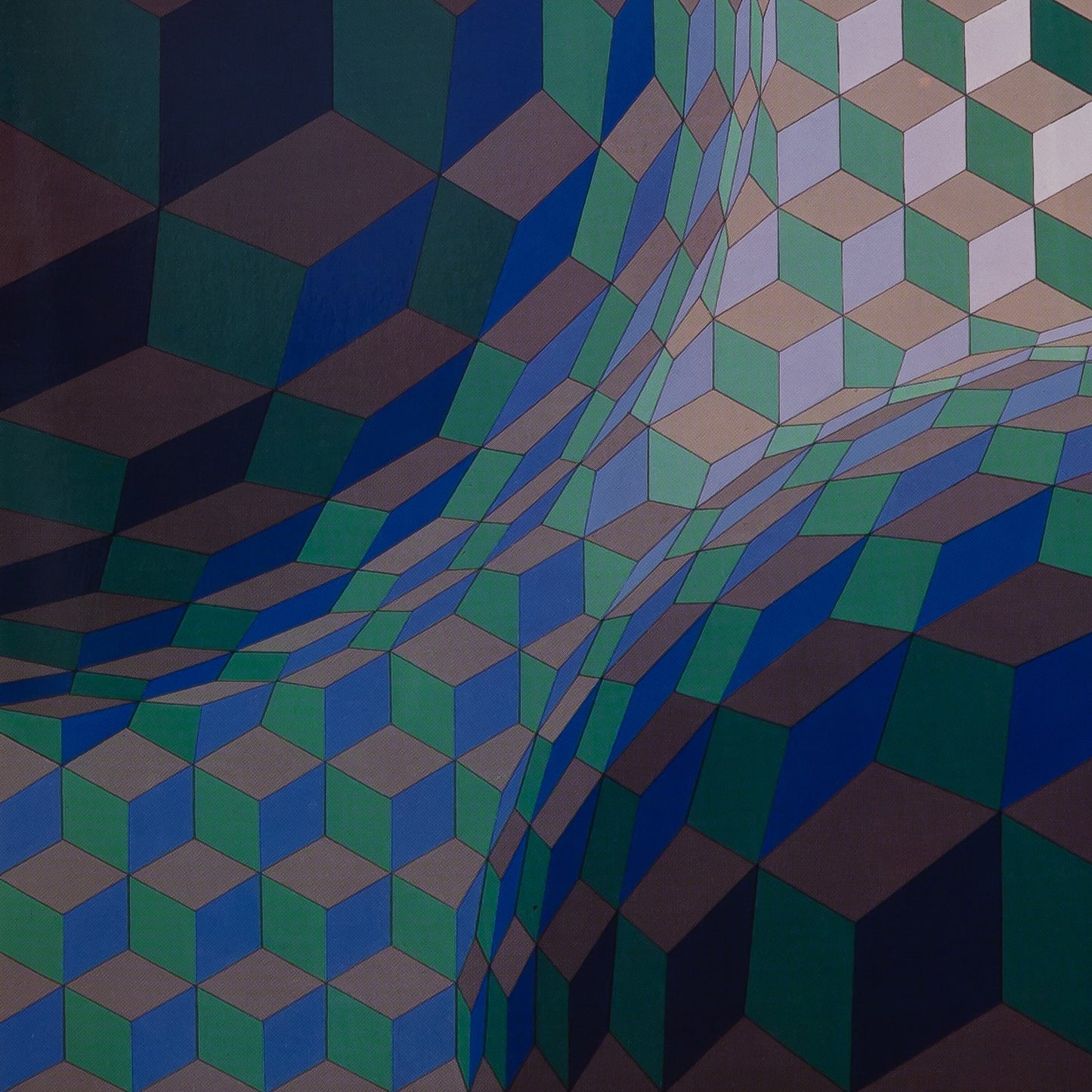 Victor VASARELY : CHEYT STRI TON - Héliogravure