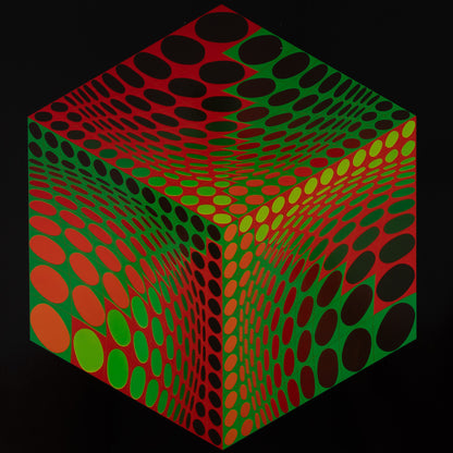 Victor VASARELY : TUPA 2 - Héliogravure