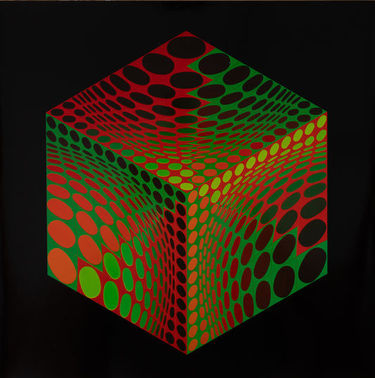 Victor VASARELY : TUPA 2 - Héliogravure
