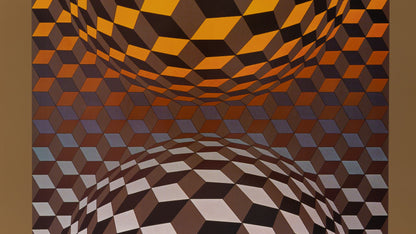 Victor VASARELY : CHEYT OND - Héliogravure