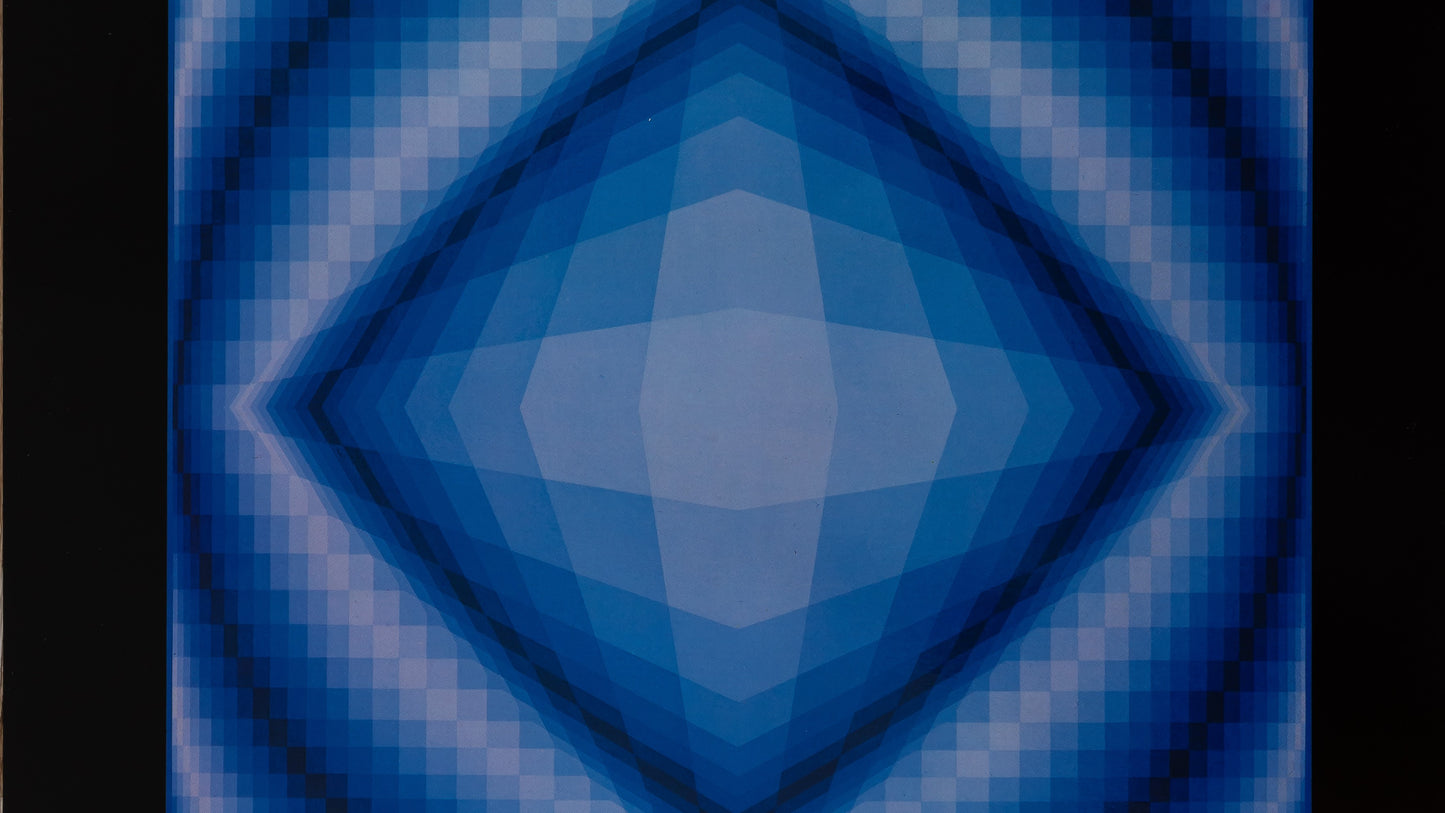 Victor VASARELY : BOREAL - Héliogravure