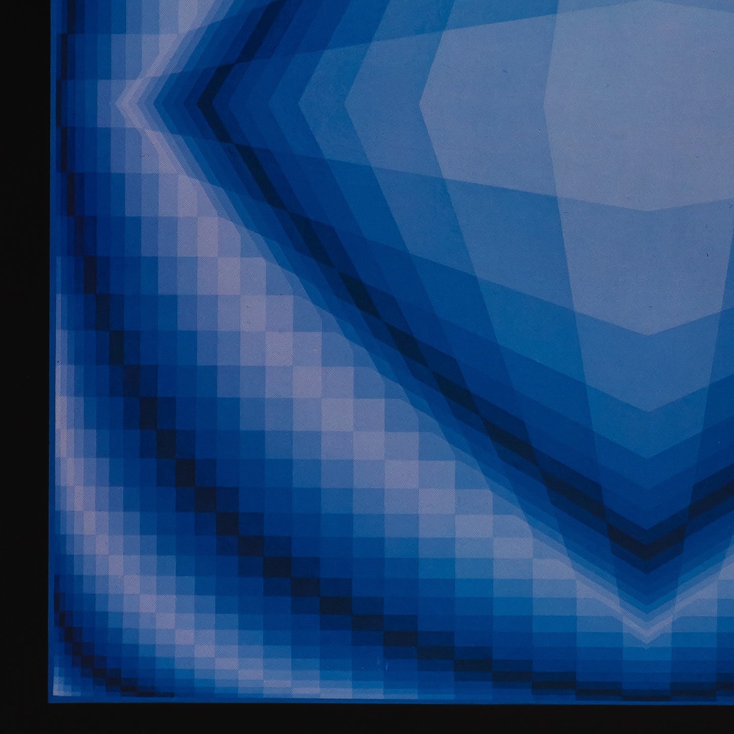 Victor VASARELY : BOREAL - Héliogravure