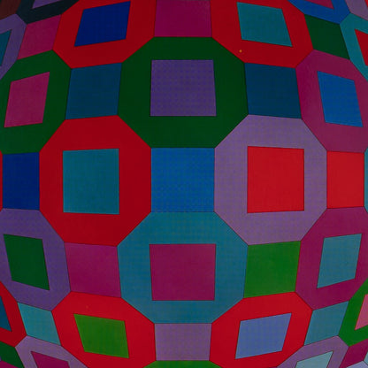Victor VASARELY : PLANETARY - Héliogravure
