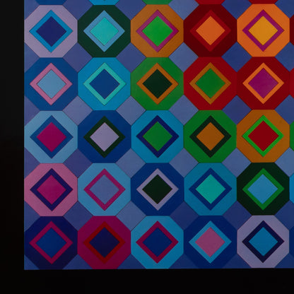 Victor VASARELY : FOLKOKTA - Héliogravure
