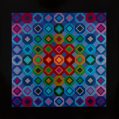 Victor VASARELY : FOLKOKTA - Héliogravure