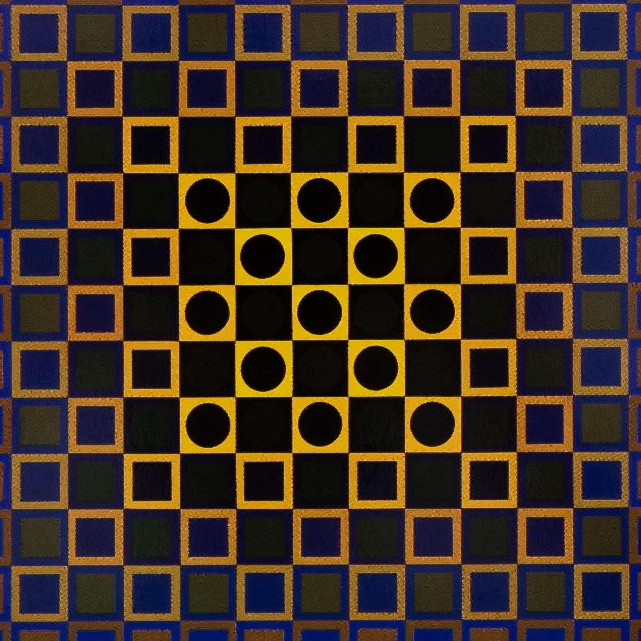 Victor VASARELY : ALOM - Héliogravure
