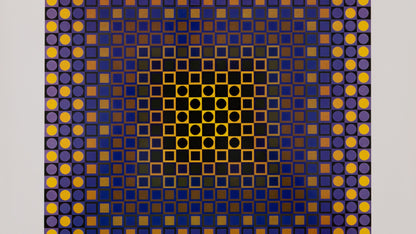 Victor VASARELY : ALOM - Héliogravure
