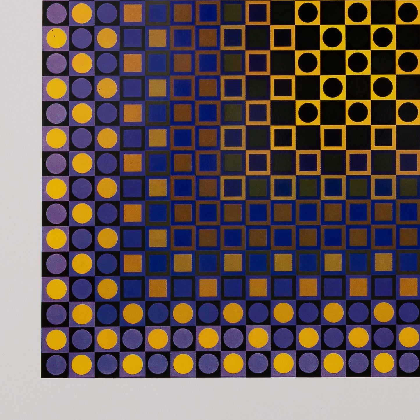 Victor VASARELY : ALOM - Héliogravure
