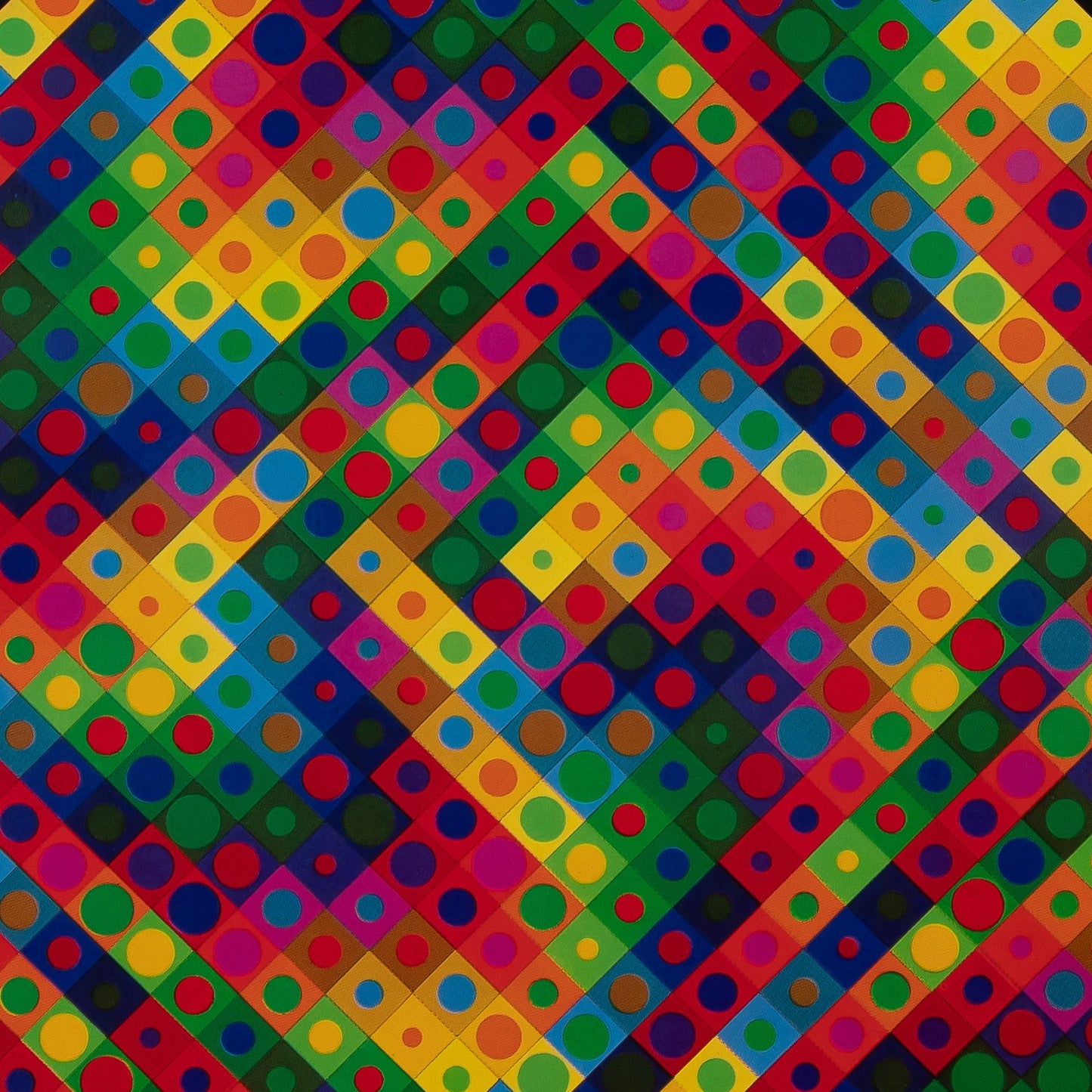 Victor VASARELY : MAJUS - Héliogravure