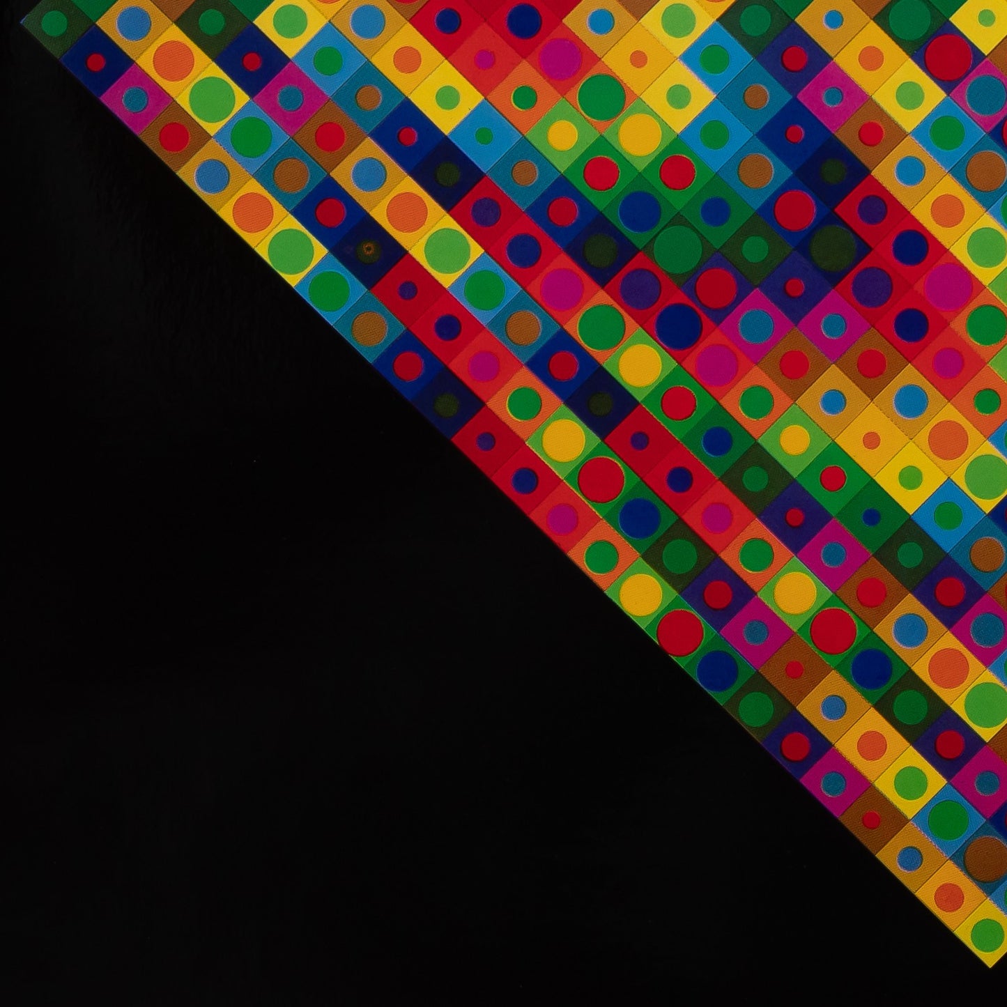 Victor VASARELY : MAJUS - Héliogravure