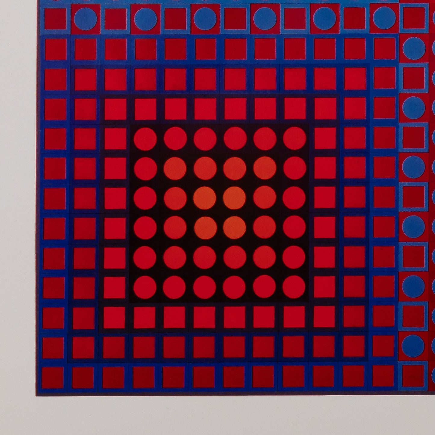 Victor VASARELY : EG 1 2 - Héliogravure