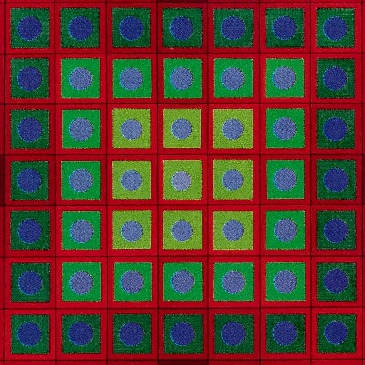 Victor VASARELY : KEZDI - Héliogravure