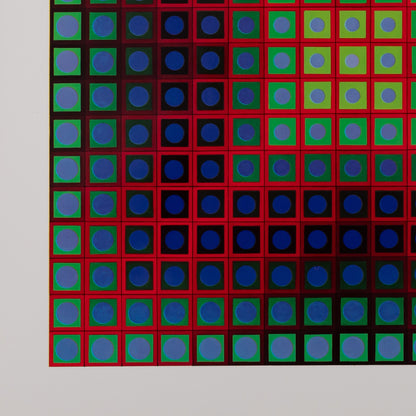 Victor VASARELY : KEZDI - Héliogravure