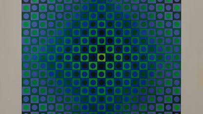 Victor VASARELY : BOGLAR - Héliogravure