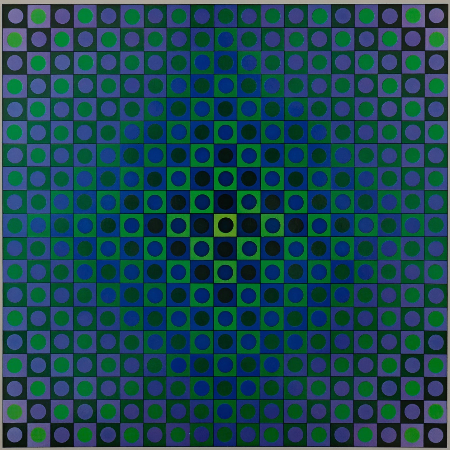 Victor VASARELY : BOGLAR - Héliogravure